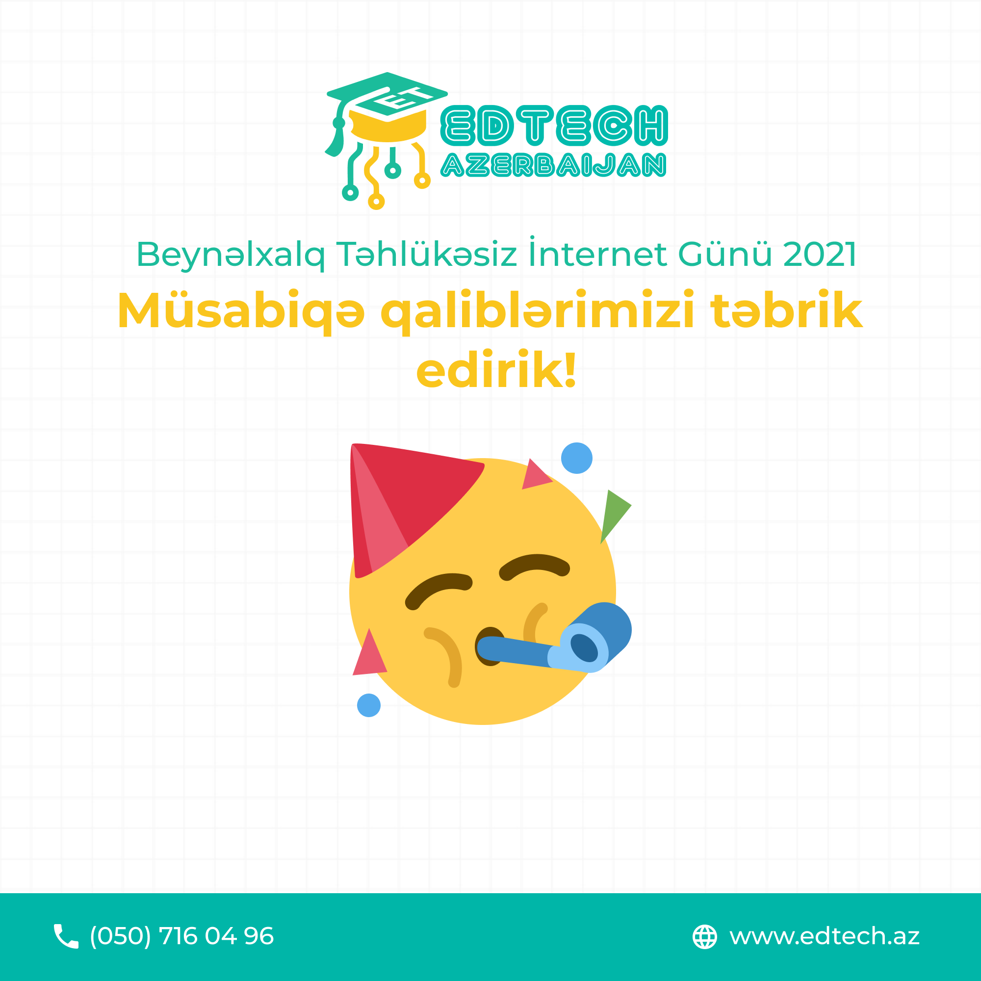 Təhlükəsiz İnternet Günü 2021 Müsabiqə qalibləri !