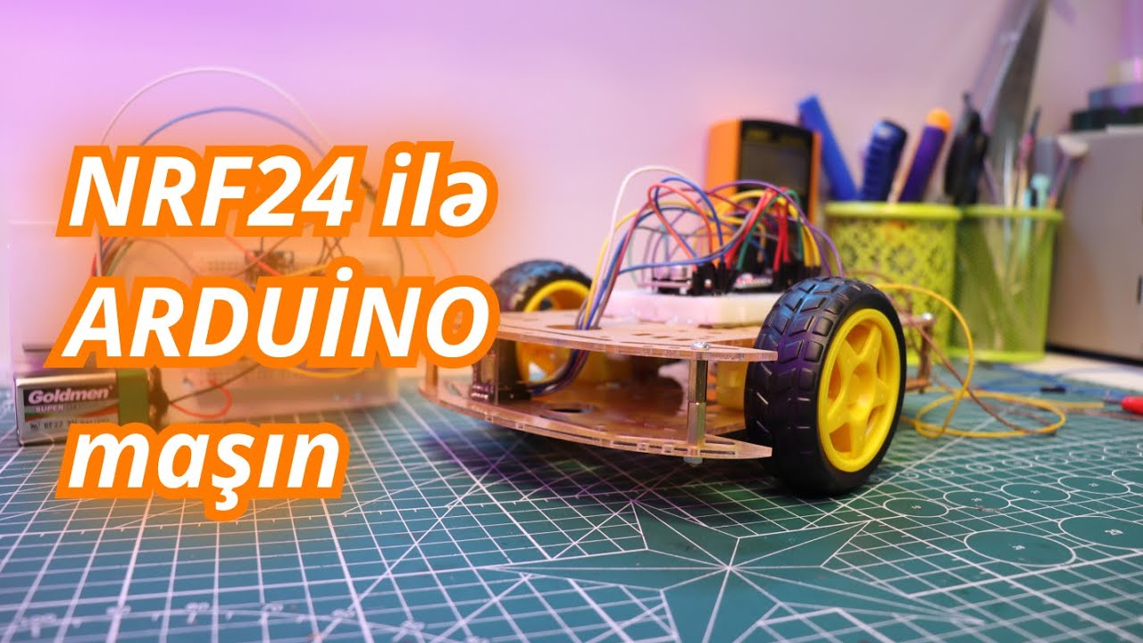 Əl hərəkətləri ilə idarə olunan Arduino robot 