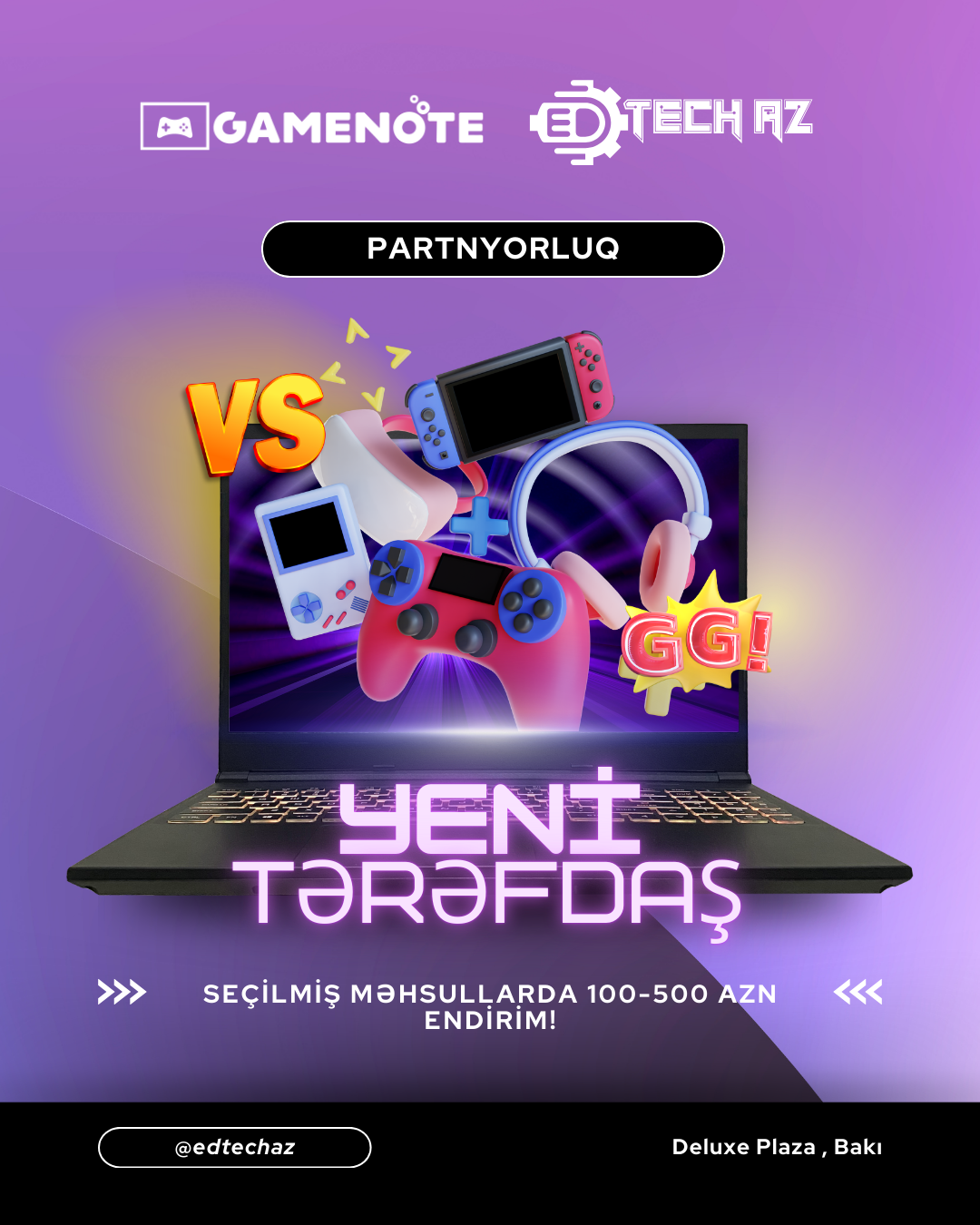GamenoteBaku ilə yeni əməkdaşlıq