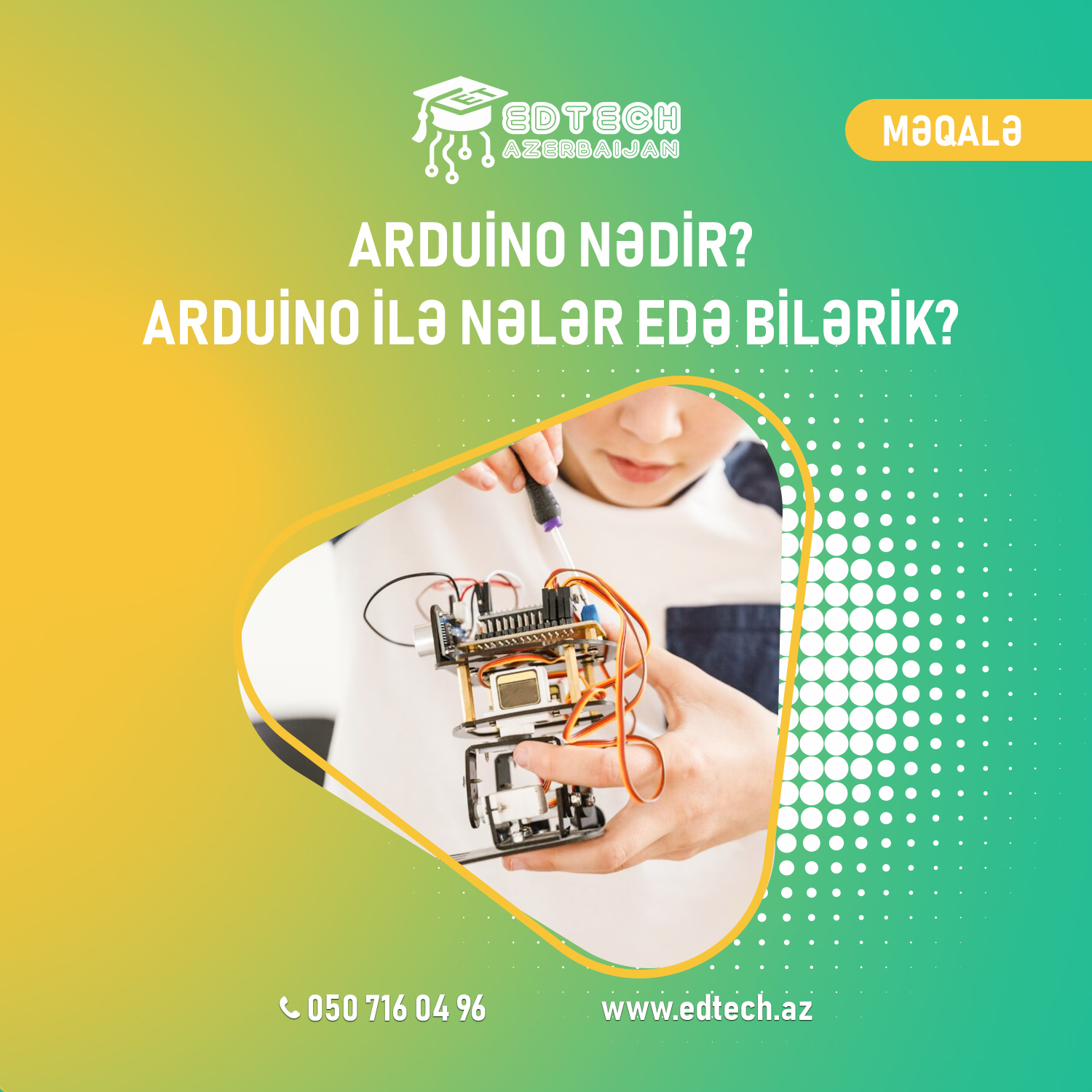 Arduino nədir? Arduino ilə nə hazırlamaq olar?