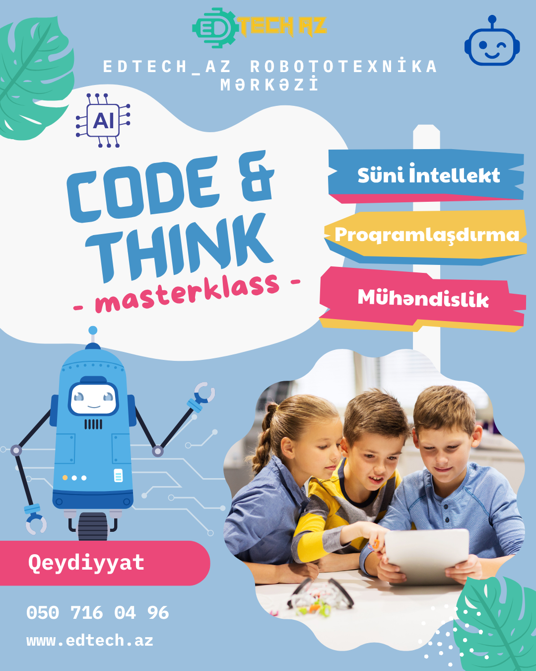 MasterKlass: Code & Think – Düşünən Proqramlar