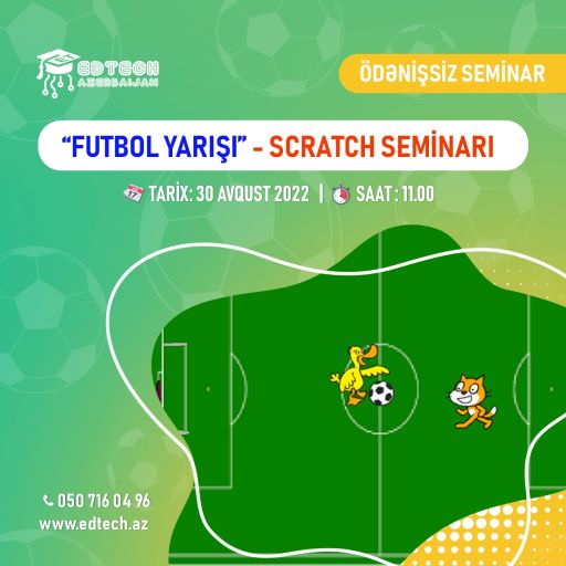 “Futbol yarışı”  Scratch seminarı