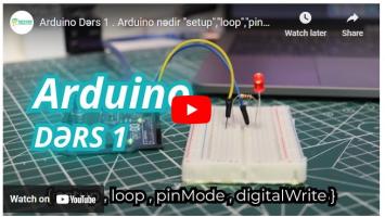 Onlayn kurs: Arduino əsaslı layihələrin hazırlanması