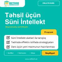 Təhsil üçün Süni İntellekt | Müəllim Kursu